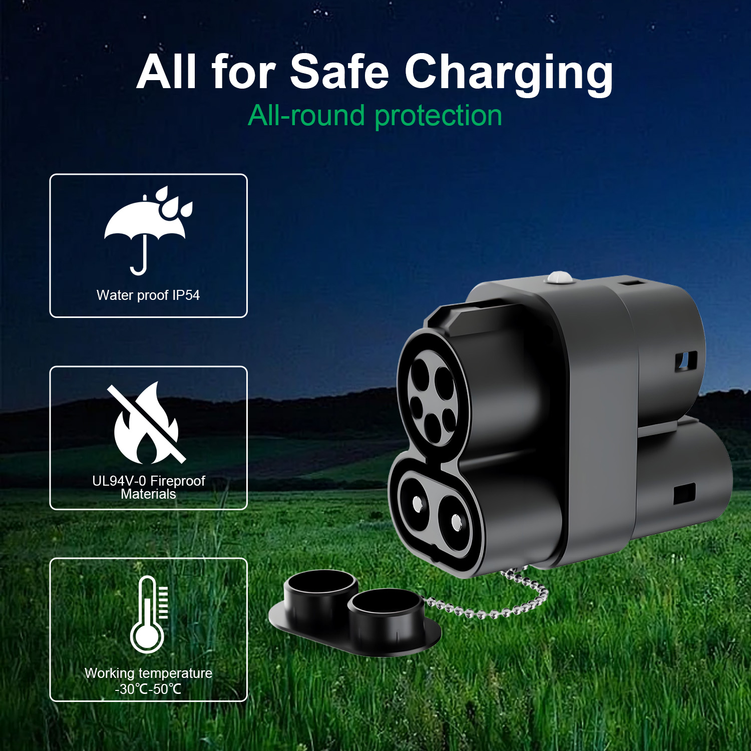 Adaptateur de chargeur CCS1 ve - Ccs2 To Ccs1 Fast Charge Adapter 250Kw avis et prix