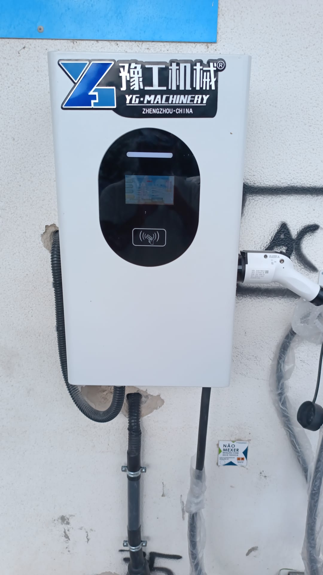 Borne de recharge murale pour  - 22Kw Wallbox Type 2 Ocpp Rfid avis et prix