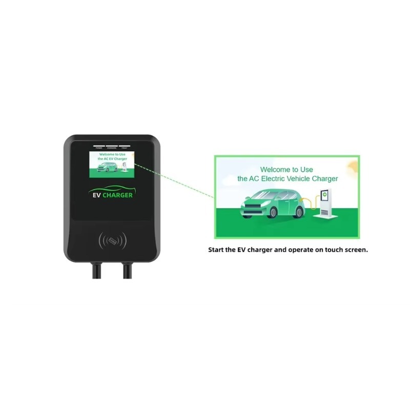 Borne de recharge pour véhicul - 22Kw Wallbox Type 2 Ocpp Rfid avis et prix